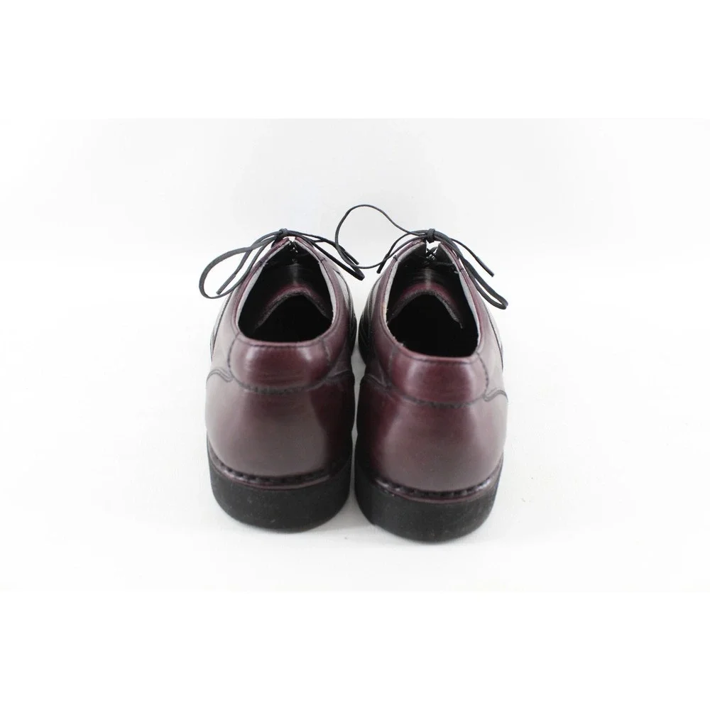 Rockport Leather Dressports‎ Vibram Sole Men's Shoes 7.5 M Burgundy Lightweight